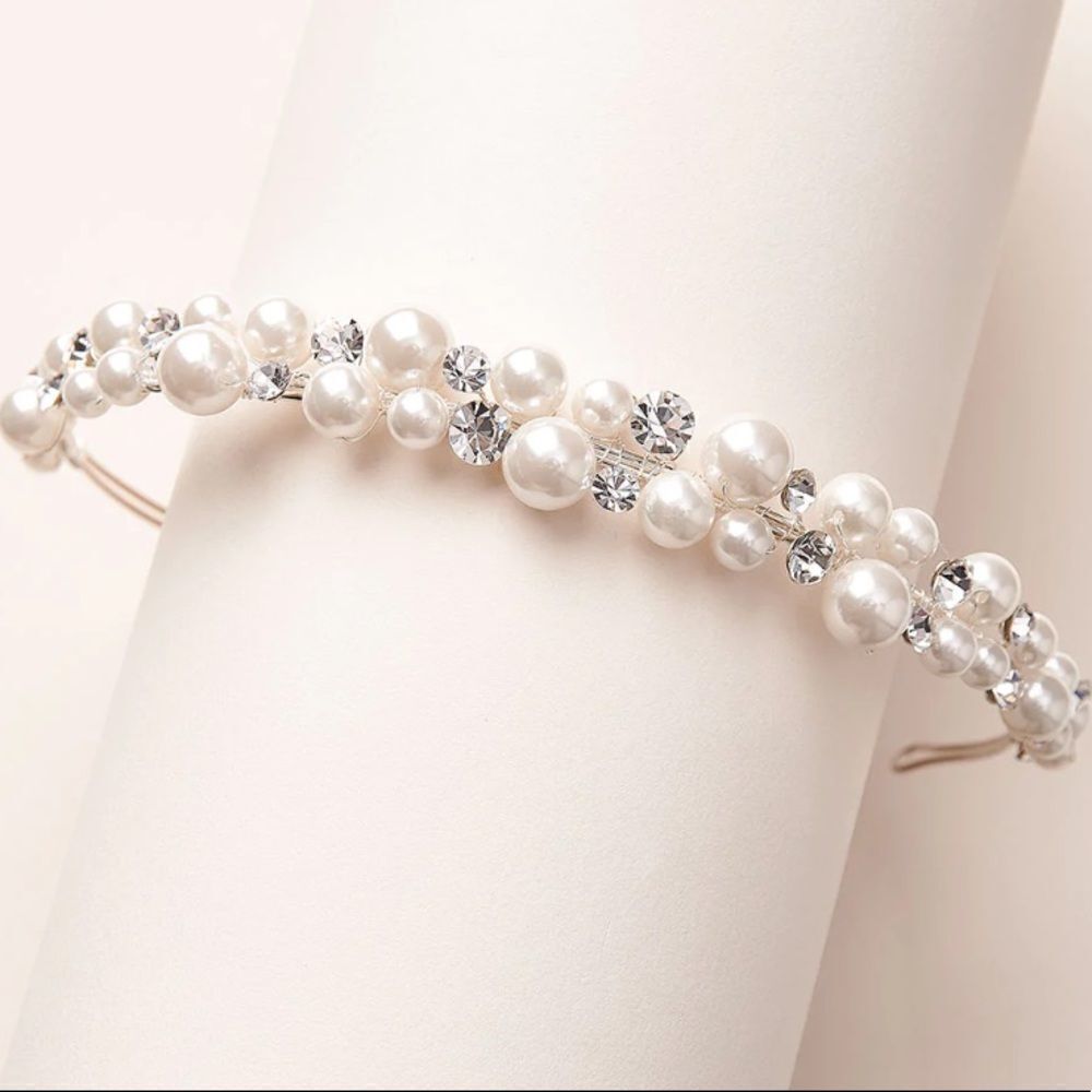 NWT Dareth Colburn Greta Pearl Headband